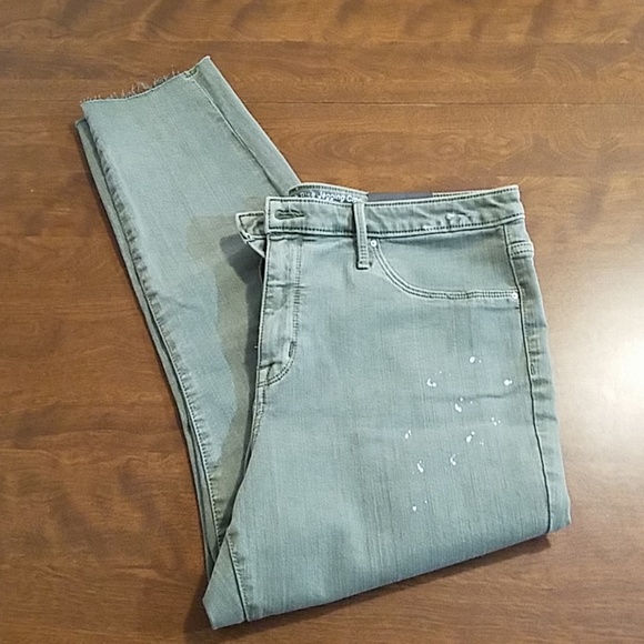 Mossimo High Rise Jegging Crop Pants sz16 NWT - Picture 2 of 8